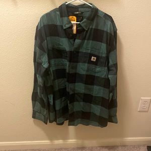 Carhartt Rugged Flex Relaxed Fit Long Sleeve Flannel